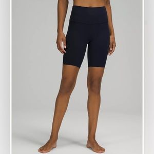 lululemon Align™ High-Rise Short 8". Navy Blue
